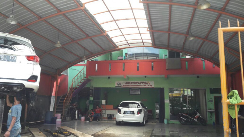 Dijual Car Wash di Kavling Perkebunan - Karawaci