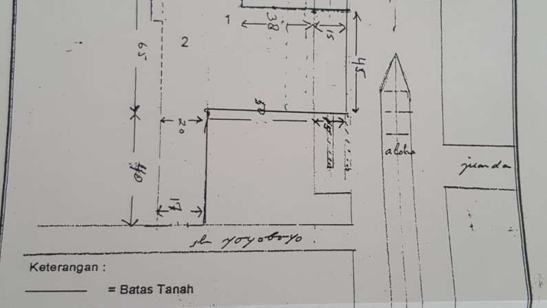 Tanah komersial @ raya Waru, surabaya selatan