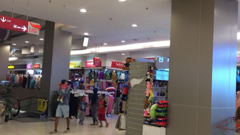 Kios Tangerang City Mall murah ramai dan strategis