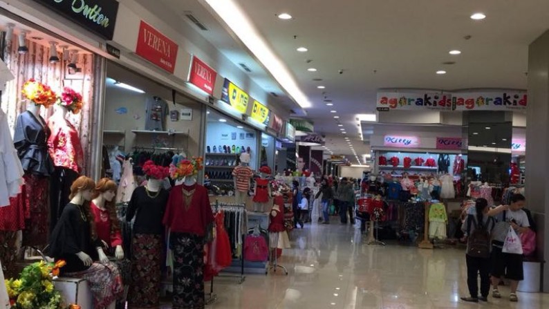 Kios Tangerang City Mall murah ramai dan strategis