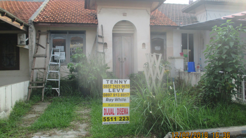 Dijual Rumah Hitung Tanah di Taman Ubud Permai - Lippo Karawaci
