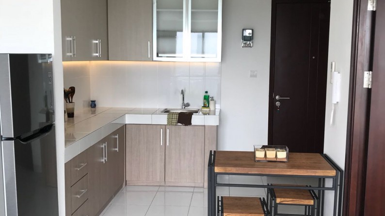 Sewa Apartemen 1BR. Boleh 3 bulan. Free Service Charge