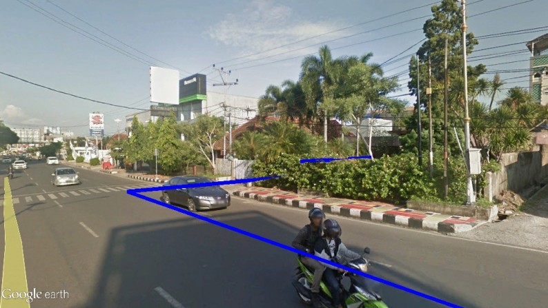 Tanah Dijual - Jl. Jend. Ahmad Yani Tanjung Karang Pusat - Bandar Lampung (FE)