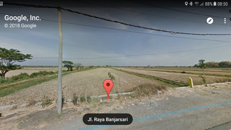 Dijual tanah @ Raya Cerme, Gresik