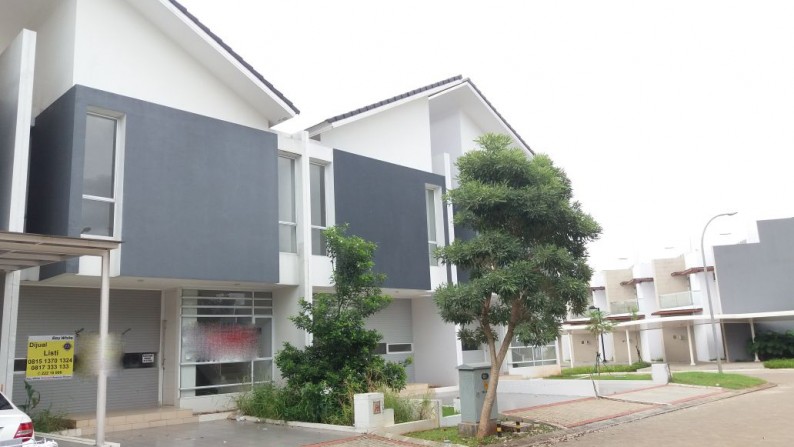 Rumah Cluster di kawasan Discovery, Sektor 9, Bintaro Jaya, Tangerang Selatan