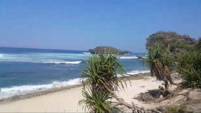 TANAH DENGAN VIEW PANTAI WATUKARUNG PACITAN, COCOK UNTUK VILLA