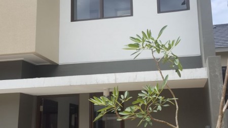 Rumah Baru,dalam cluster di Serpong