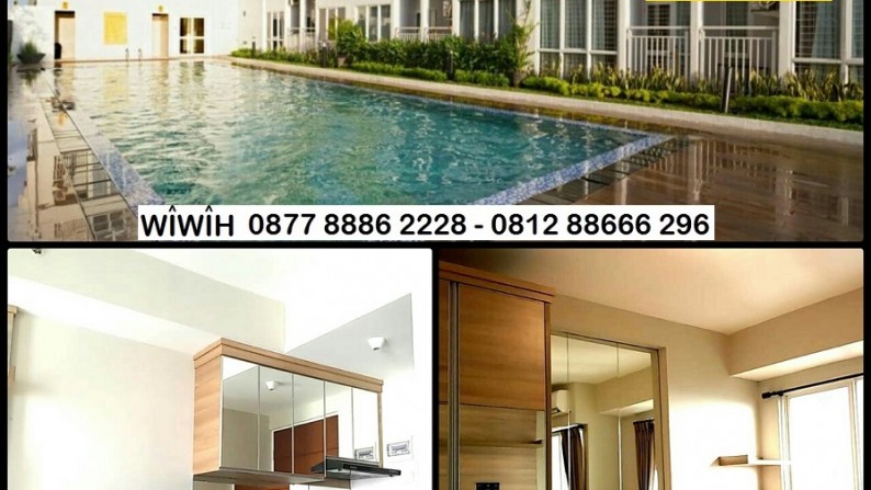 Apartemen Taman Melati Margonda DEPOK, Studio Fully Furnished 3.25Jt/Bln