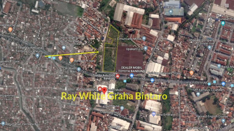 Dijual Tanah di Jalan Suci Bandung