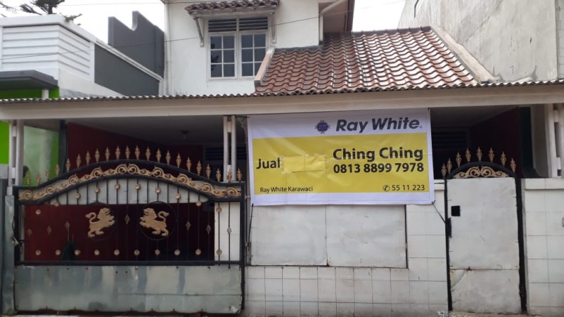 Dijual Rumah di Jl. Asahan Raya - Perum 2, Karawaci