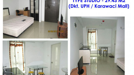 Dijual / Disewakan Apartment The Habitat - Karawaci