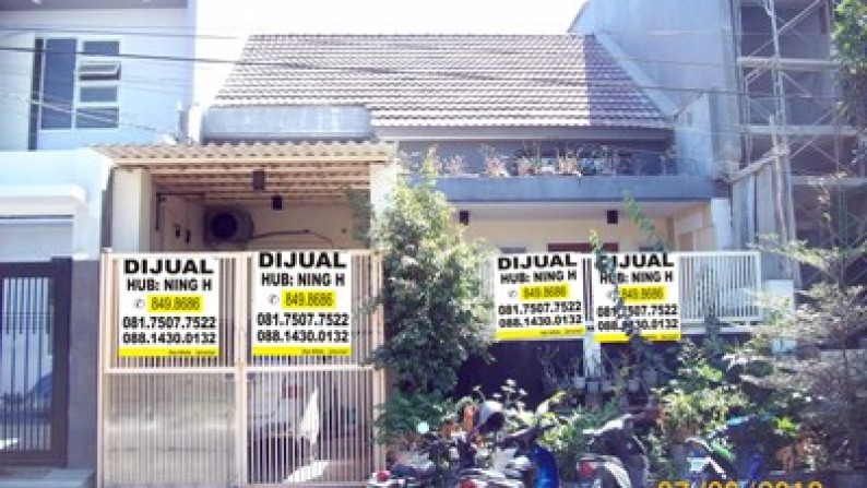 Rumah di Wonorejo Permai Selatan, Bagus + Terawat, Jalan depan Paving, Cocok untuk pasangan muda, Siap Huni - NH -