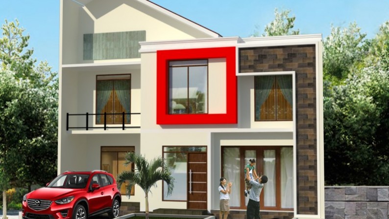 Rumah Baru Minimalis Gress Cantik di Cipayung Ciputat