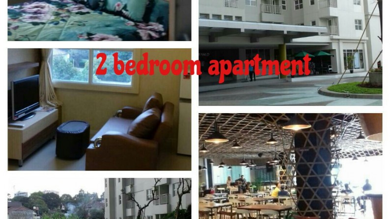 TERMURAH! APT 2BR PARES PARAHYANGAN RESIDENCES ~ FURNISHED, SPECIAL UNIT EM HOEK