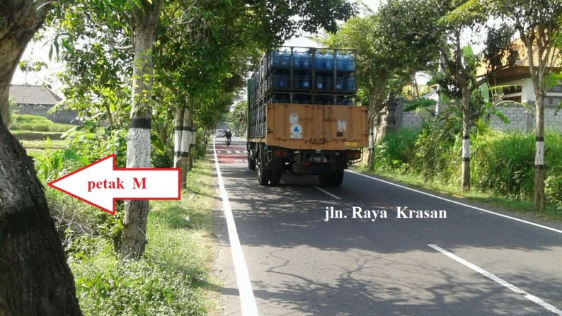 TANAH Di Jual PINGGIR JALAN RAYA di Desa Sedang, Badung, BALI, Luas 22.655 M, Harga 2,75 Juta/Meter NEGO #TS