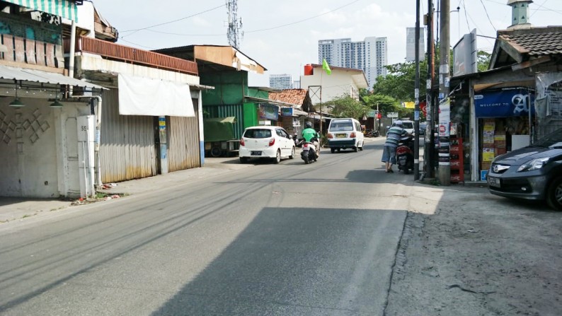 Dijual Kavling Pinggir Jalan Pondok Betung, Ex Toko Bangunan