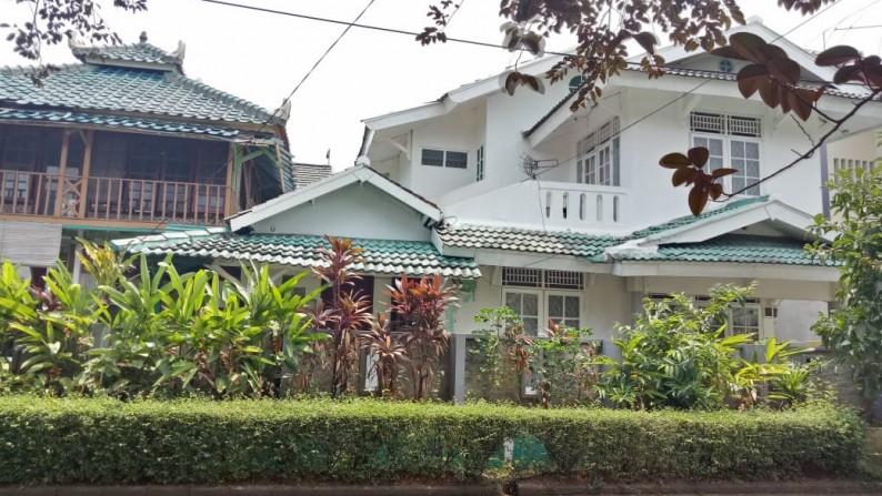 Rumah dgn Halaman yg luas, Hoek, jalan lebar, dlm Cluster Lokasi ok di Mertilang Bintaro Jaya 9