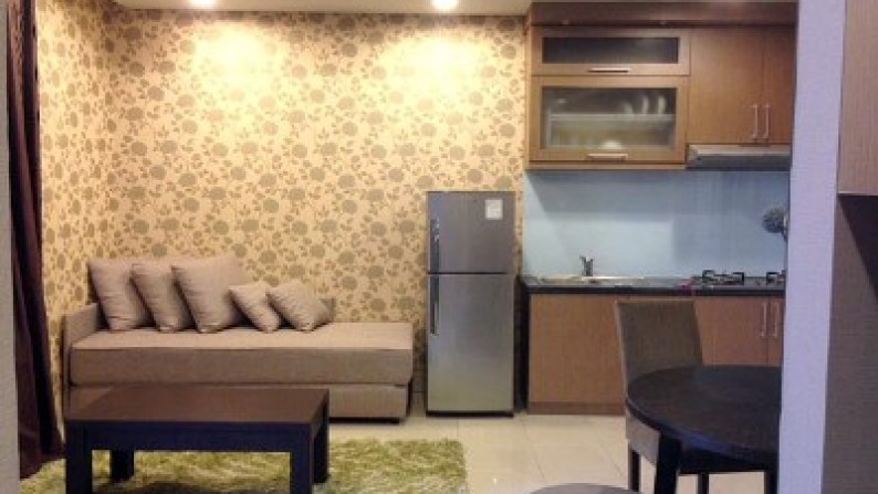 Sewa Apartemen Mewah, 2BR, Full Furnished, View City, Siap Huni