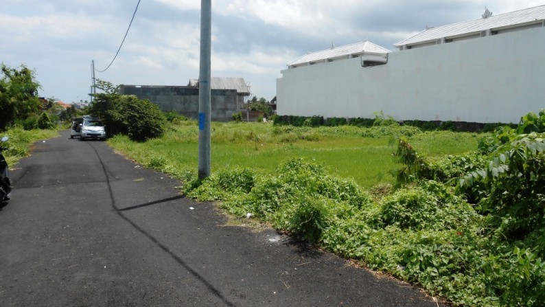 tanah lokasi strategis (belakang canggu square)