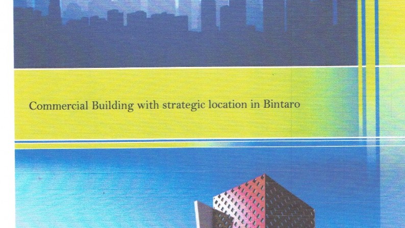 Ruko Strategis,Bagus di Sektor 7 Bintaro Jaya