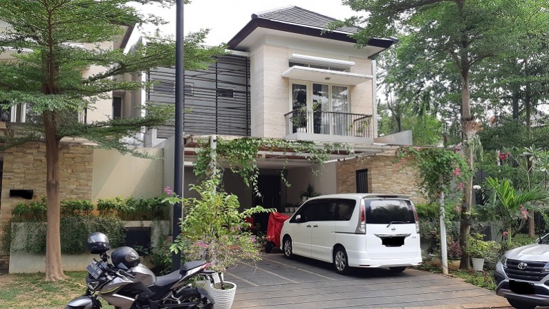 Rumah di Serenia Hills 1, Lebak Bulus, Jakarta Selatan, Furnished, Siap Huni, 5 Kamar Tidur