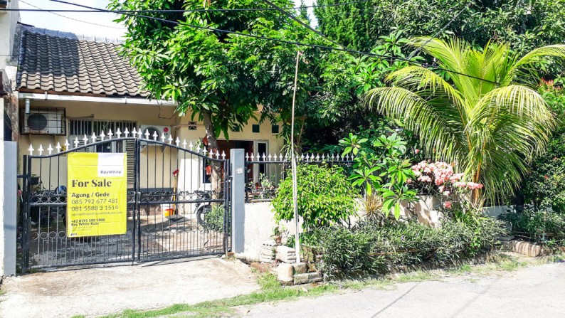 Rumah Mungil Tanah Luas di Puri Gading