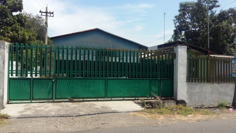 Disewakan Gudang di kawasan Pergudangan Jalan Muncul  Gedangan Sidoarjo