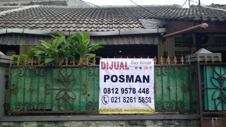 Dijual Rumah Strategis Pondok Cikunir Indah Bekasi