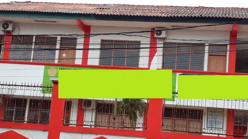 Dijual Bangunan Bekas Sekolah di Jalan Kalimalang Pondok Kelapa