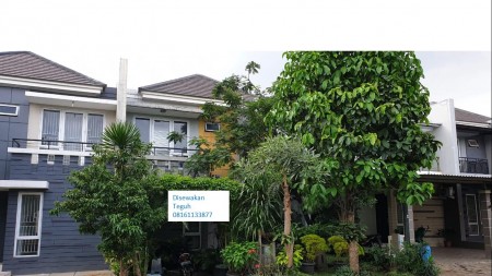 Disewakan rumah 2 lantai (full furnished) di Cluster Bellevue, Kota Wisata, Cibubur, Gn. Putri, Bogor