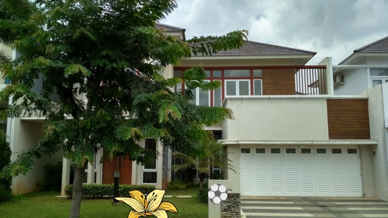 Dijual Rumah Minimalis Eksklusif Depan Taman Di Cluster