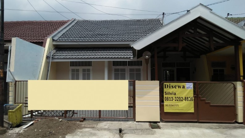 sewa rumah daerah nginden siap huni