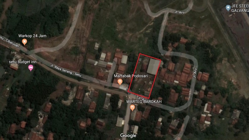 Dijual Tanah Komersial di Cikarang Selatan Bekasi