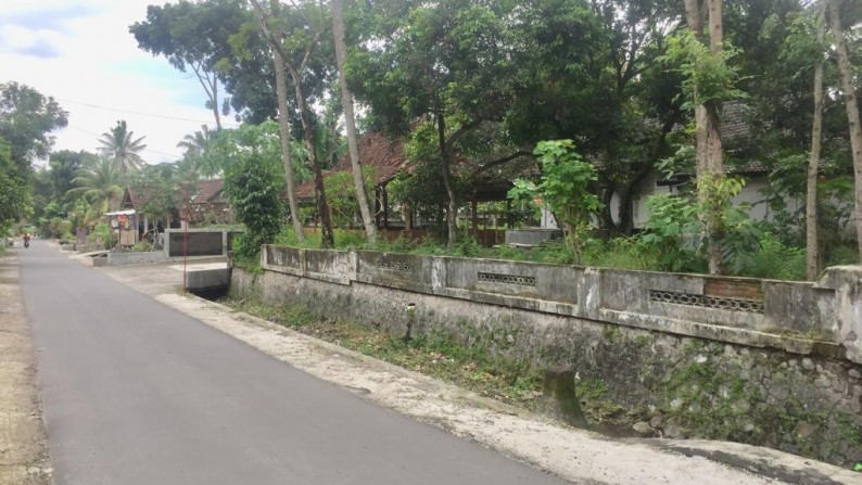 TANAH BESERTA BANGUNAN RUMAH DI DS NANGSRI, MANISRENGGO, KLATEN