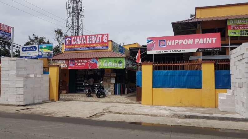 Toko Pinggir Jalan Raya Jual Hitung Tanah