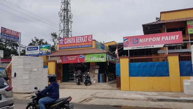 Toko Pinggir Jalan Raya Jual Hitung Tanah