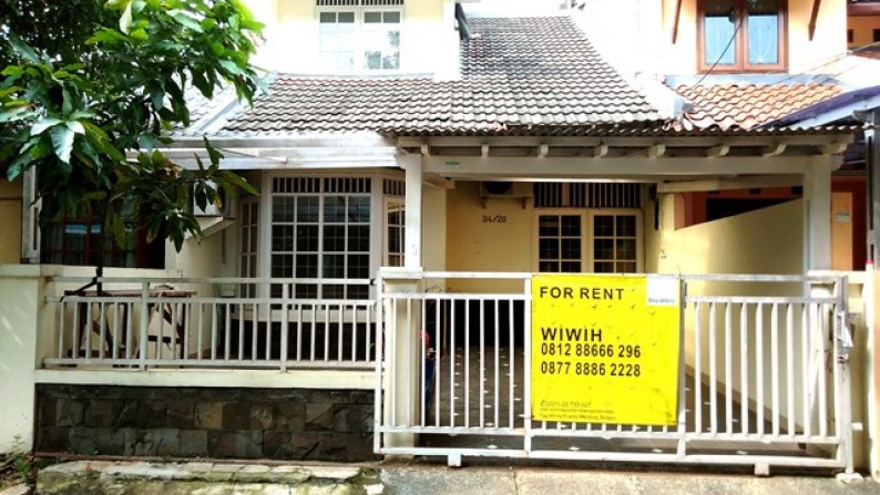 Rumah 2Lt  siap huni di Cucur Bintaro harga 42Jt/thn nego