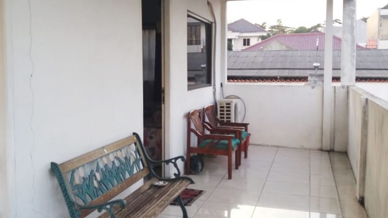 Rumah Pinggir Jalan Kawasan Commercial, Pondok Pinang Bintaro Jaksel