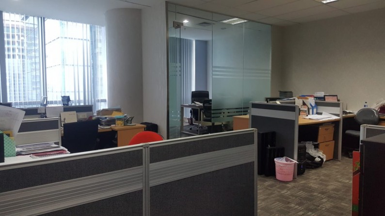 For Sale Office space City Tower luas unit 828meter, lantai 30