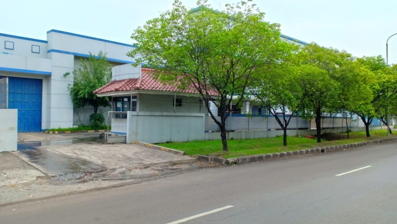 Dijual Gudang Pabrik Ex Perusahaan Korea Di Main Road Jababeka