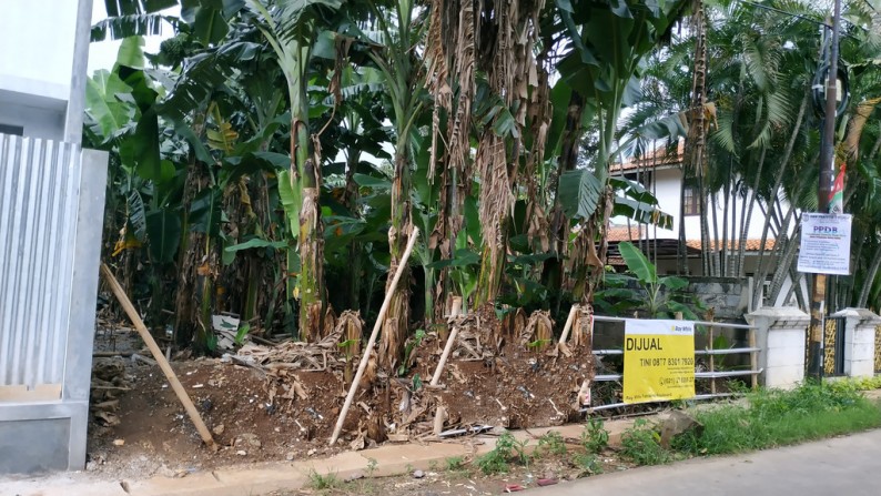 Kavling Siap Bangun  Pinggir Jalan Dekat Fasum Cocok Untuk Hunian Atau Kos Beji Depok