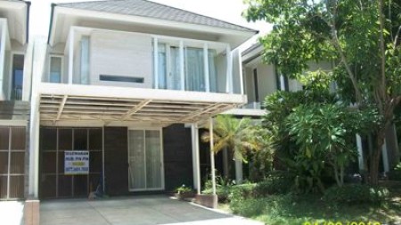 Sewa Rumah 2 Lt, Bagus, Minimalis, Lingkungan Elite, Row Jalan Lebar + Paving, Siap Huni - PP -