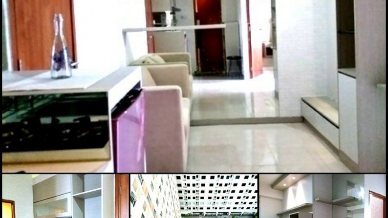 Apartemen Titanium Square  2BR Fully Furnished, harga 55 Jt/Thn nego sampai DEAL.