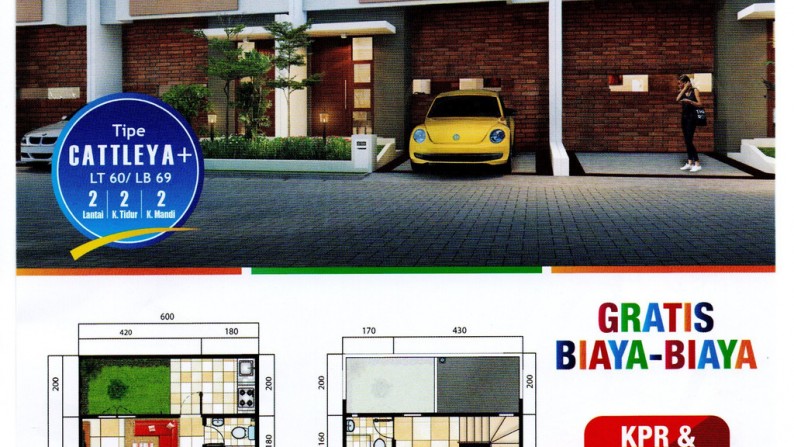 Cluster Baru, Rumah Baru, Siap Huni, Murah @Green Serpong Bintaro, Tipe Regia Besar