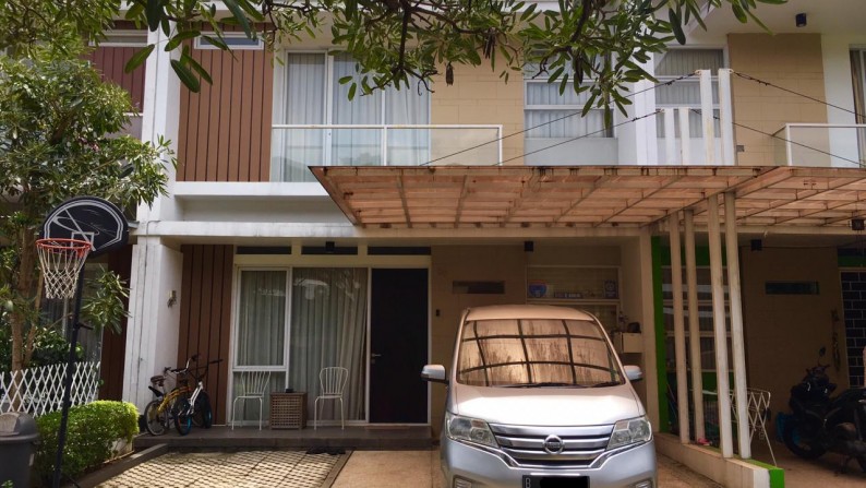 Rumah dalam cluster,standar 2 lantai di Pondok Ranji