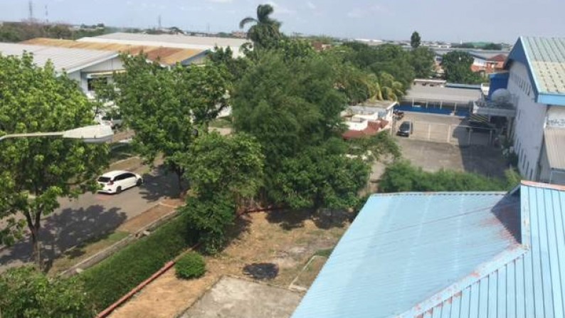 Tanah ex-Komplek Dormitory Luas 3 Hektar Kawasan Industri Jababeka Jl. Jababeka V Cikarang