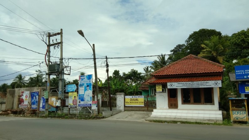 Dijual Tanah Pinggir Jalan di JL. Rawasari Rangkas Bitung