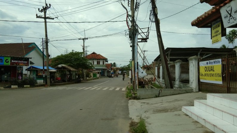 Dijual Tanah Pinggir Jalan di JL. Rawasari Rangkas Bitung