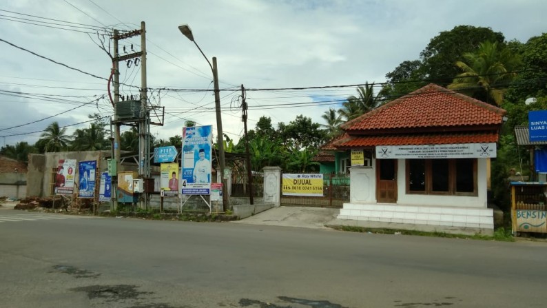 Dijual Tanah Pinggir Jalan di JL. Rawasari Rangkas Bitung