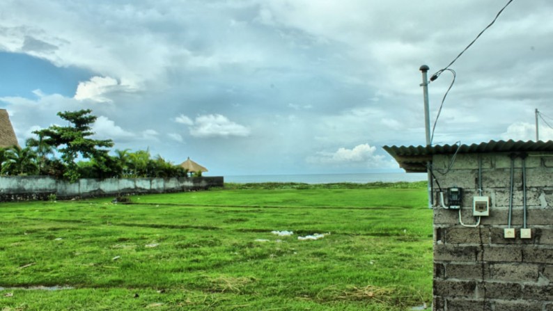 BEACHFRONT LAND AT LOKAPAKSA - SERIRIT , BALI